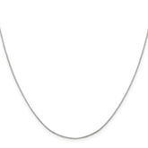 Sophia Jewelers Sterling Silver 925 Mirror Box Chain Necklace Elegant Diamond-Cut Finish